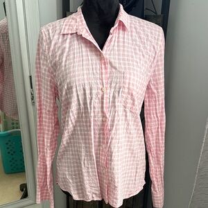 UNTUCKit Pink Gingham Button-Down Shirt for Women